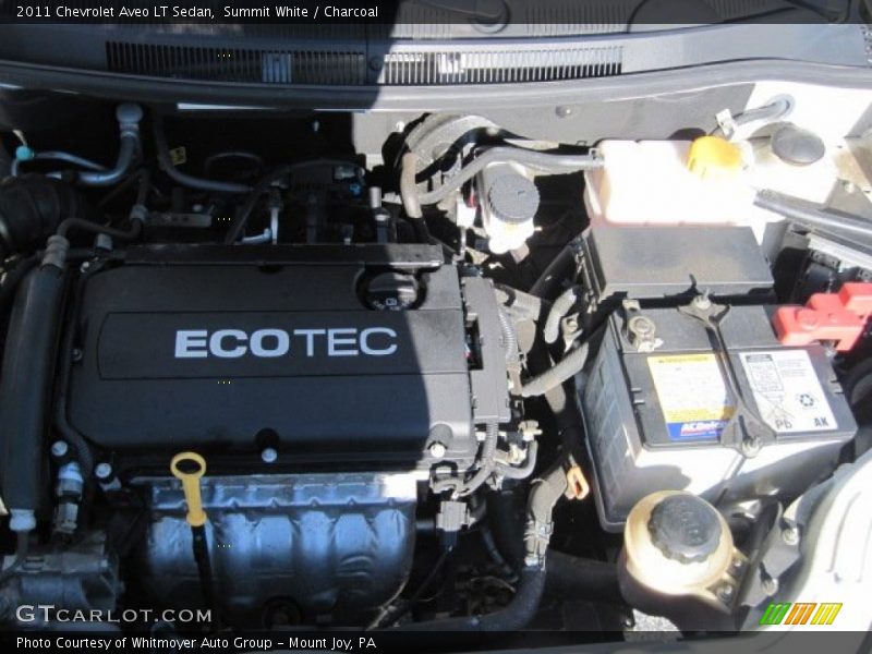 Summit White / Charcoal 2011 Chevrolet Aveo LT Sedan