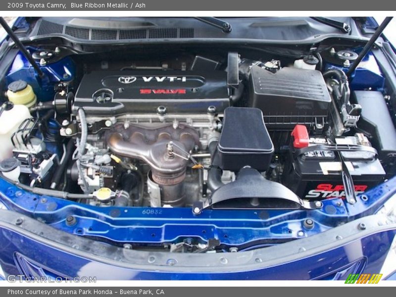 Blue Ribbon Metallic / Ash 2009 Toyota Camry