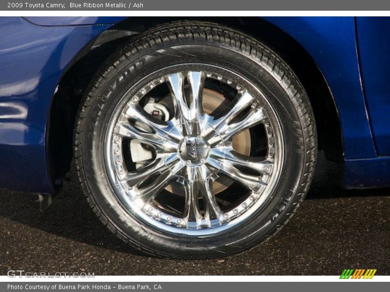 Blue Ribbon Metallic / Ash 2009 Toyota Camry