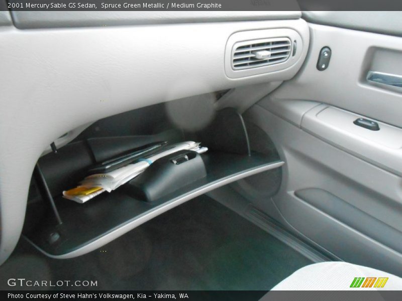 Spruce Green Metallic / Medium Graphite 2001 Mercury Sable GS Sedan