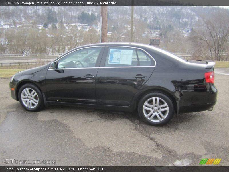 Black / Anthracite 2007 Volkswagen Jetta Wolfsburg Edition Sedan