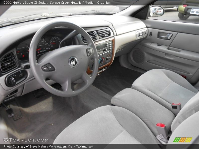 Medium Graphite Interior - 2001 Sable GS Sedan 