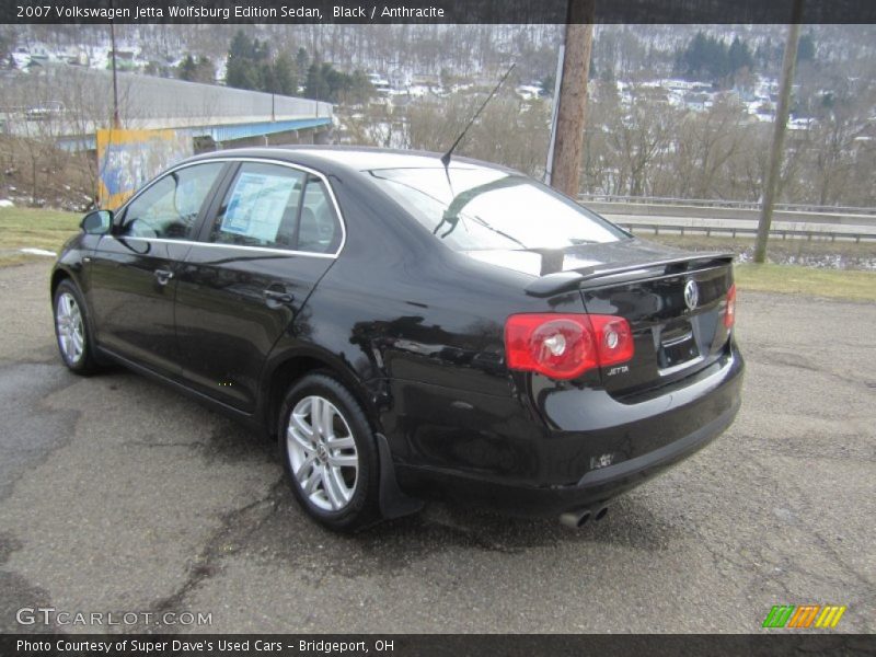 Black / Anthracite 2007 Volkswagen Jetta Wolfsburg Edition Sedan