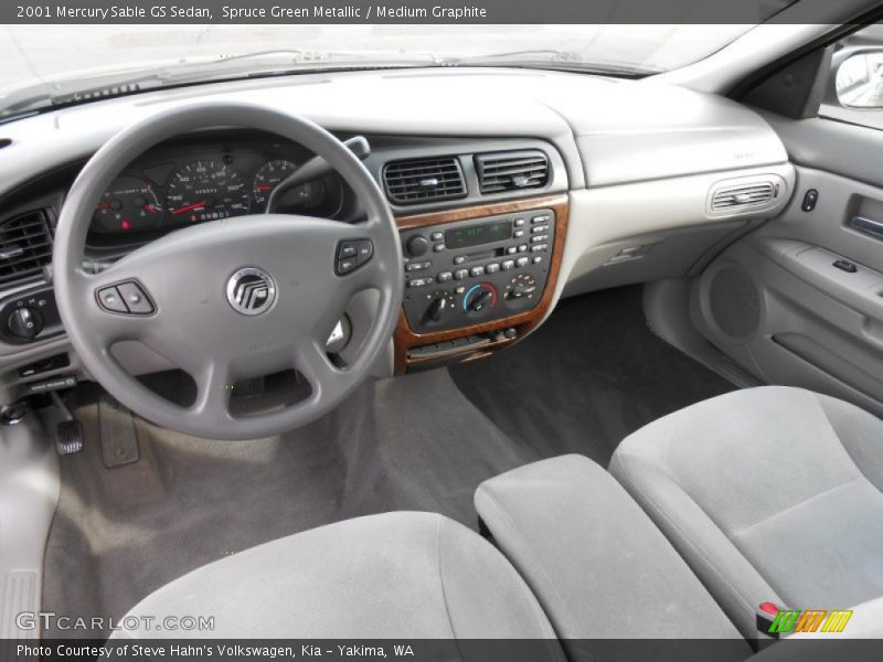  2001 Sable GS Sedan Medium Graphite Interior