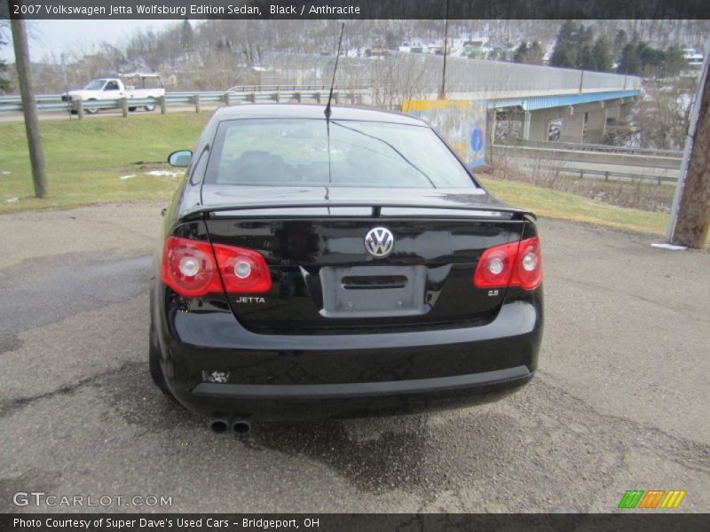 Black / Anthracite 2007 Volkswagen Jetta Wolfsburg Edition Sedan