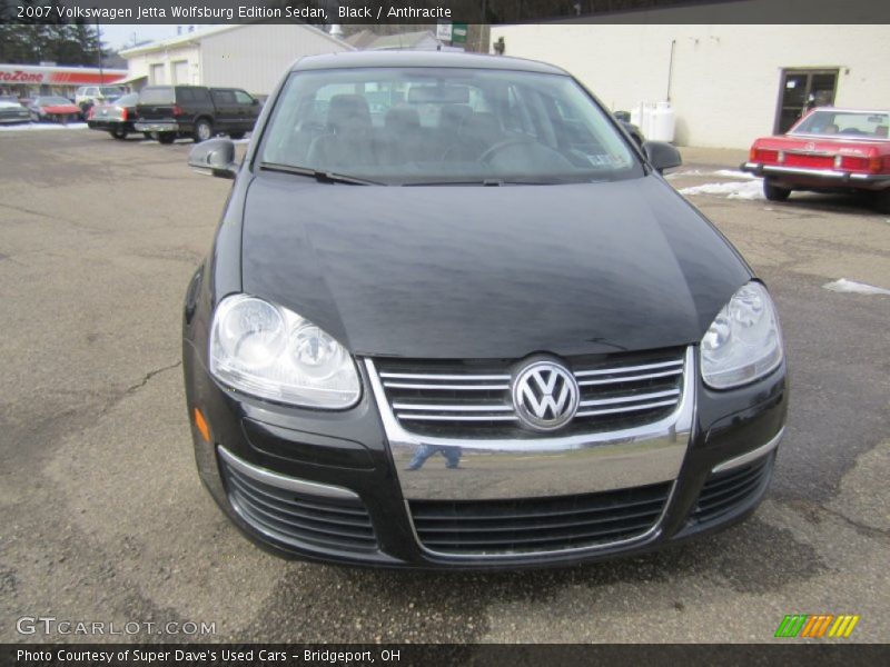 Black / Anthracite 2007 Volkswagen Jetta Wolfsburg Edition Sedan
