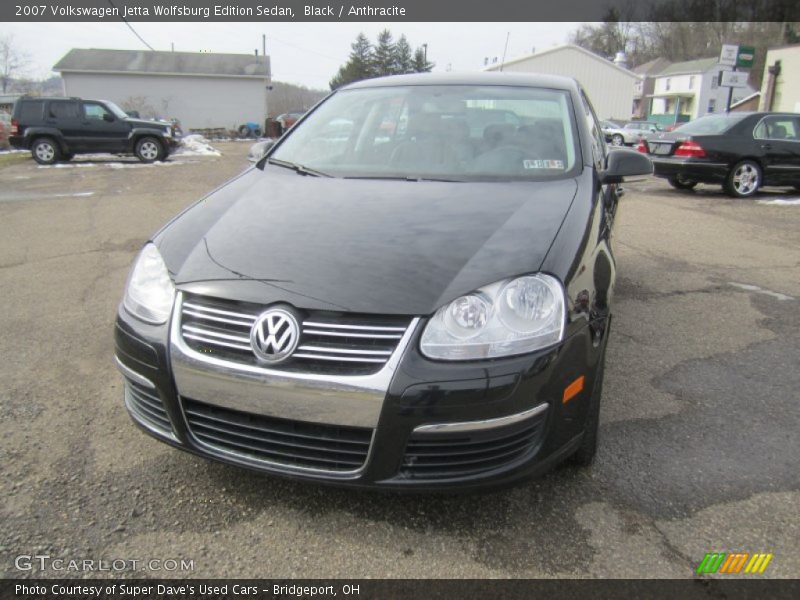 Black / Anthracite 2007 Volkswagen Jetta Wolfsburg Edition Sedan