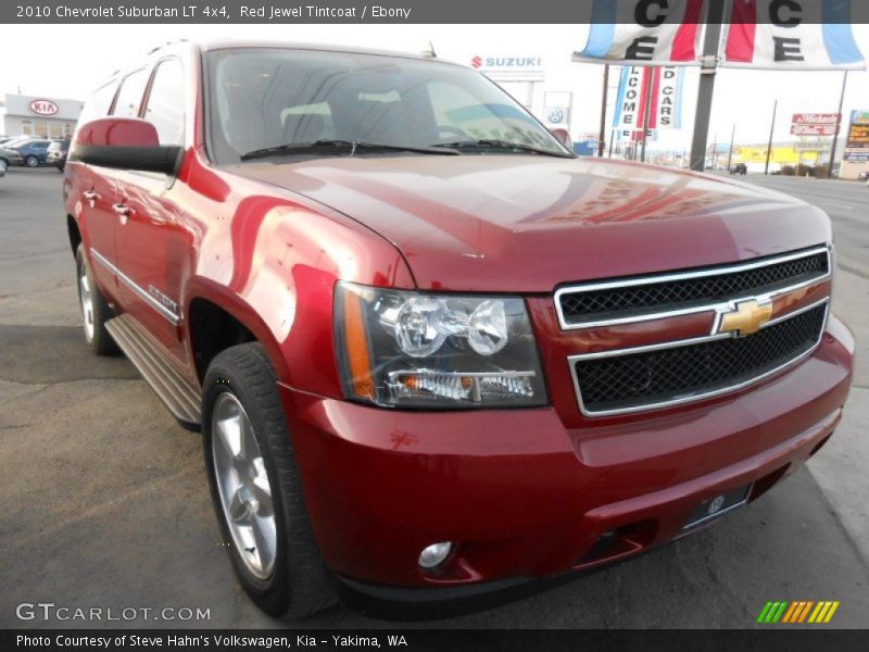 Red Jewel Tintcoat / Ebony 2010 Chevrolet Suburban LT 4x4