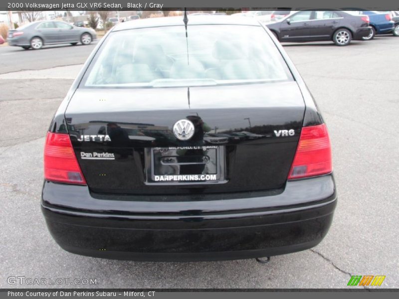 Black / Gray 2000 Volkswagen Jetta GLX VR6 Sedan