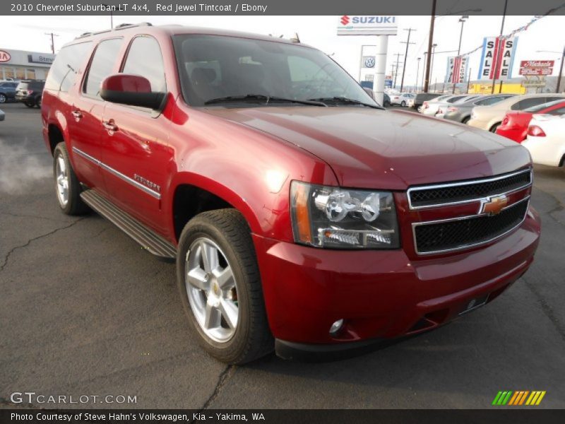 Red Jewel Tintcoat / Ebony 2010 Chevrolet Suburban LT 4x4