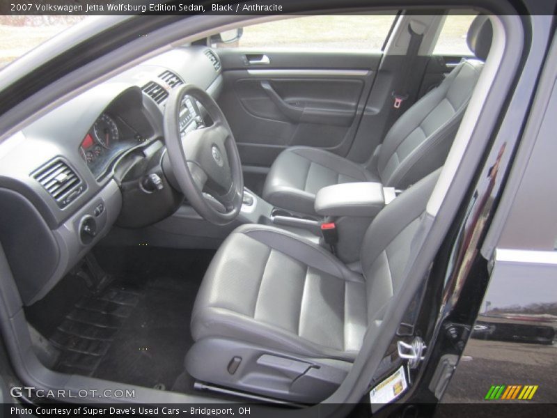  2007 Jetta Wolfsburg Edition Sedan Anthracite Interior