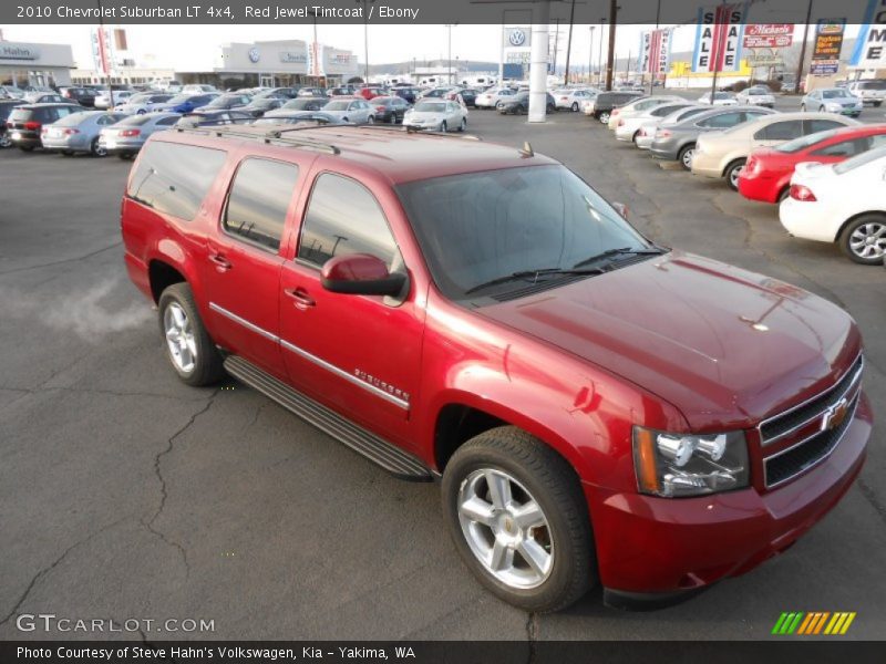 Red Jewel Tintcoat / Ebony 2010 Chevrolet Suburban LT 4x4