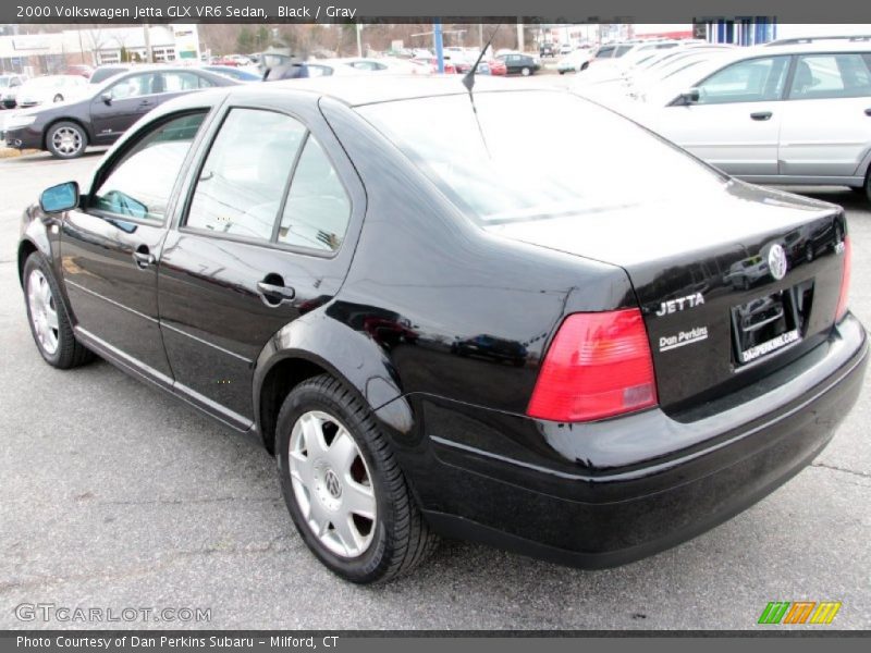Black / Gray 2000 Volkswagen Jetta GLX VR6 Sedan