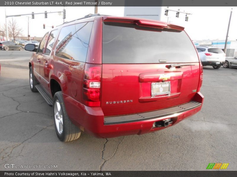 Red Jewel Tintcoat / Ebony 2010 Chevrolet Suburban LT 4x4