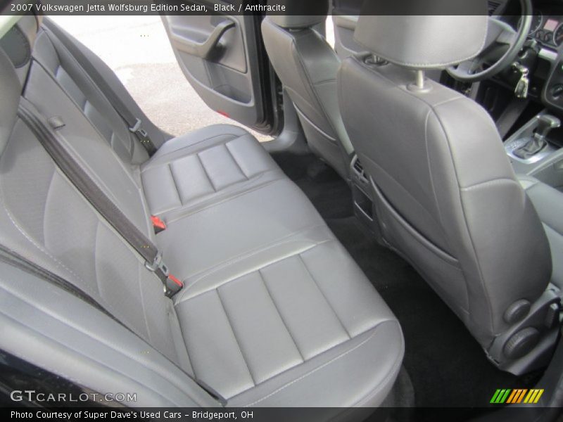 Rear Seat of 2007 Jetta Wolfsburg Edition Sedan
