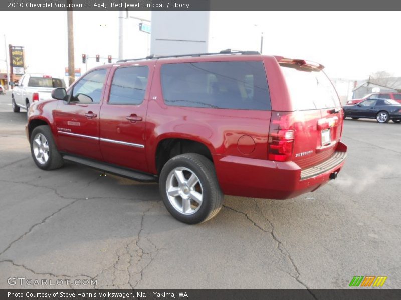 Red Jewel Tintcoat / Ebony 2010 Chevrolet Suburban LT 4x4