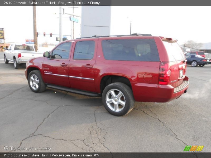 Red Jewel Tintcoat / Ebony 2010 Chevrolet Suburban LT 4x4