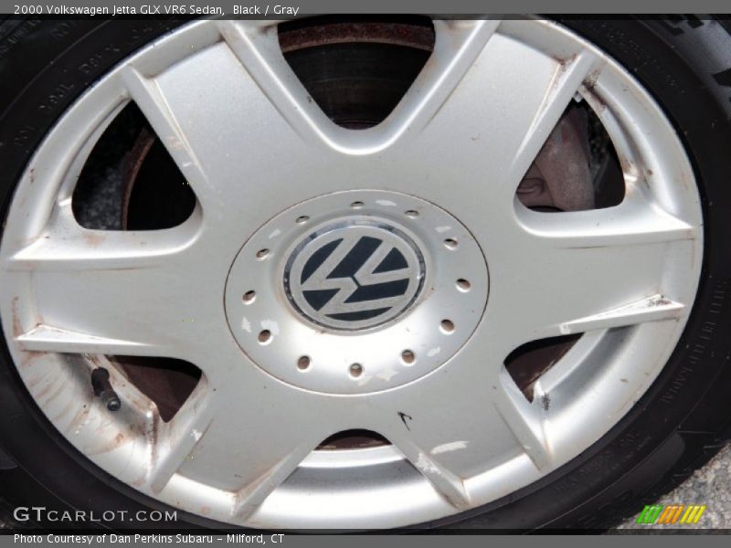 Black / Gray 2000 Volkswagen Jetta GLX VR6 Sedan