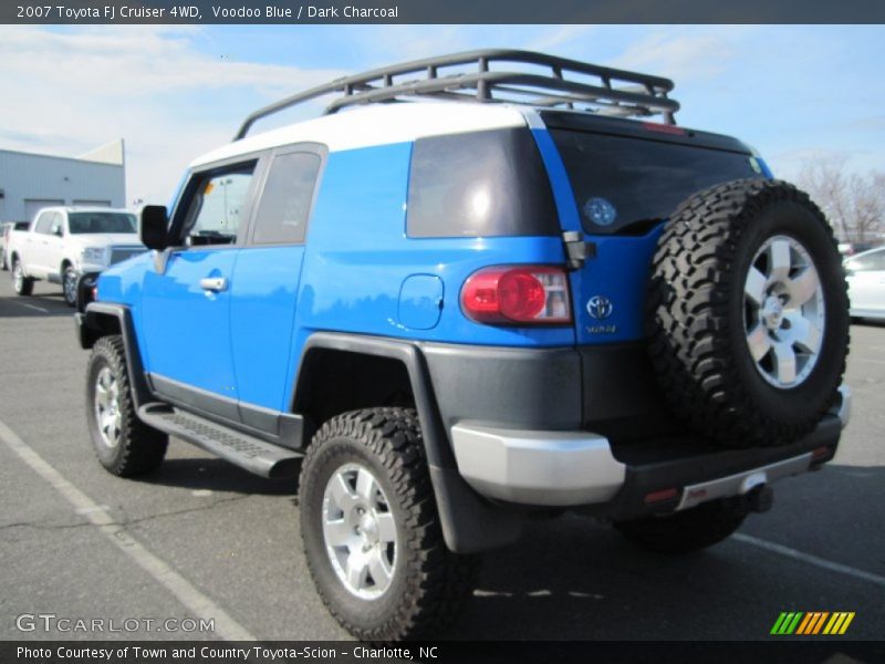 Voodoo Blue / Dark Charcoal 2007 Toyota FJ Cruiser 4WD