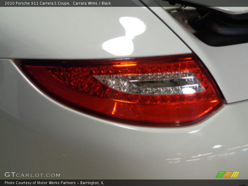 Carrara White / Black 2010 Porsche 911 Carrera S Coupe