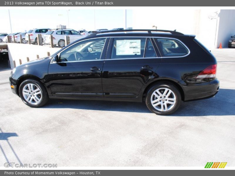 Black Uni / Titan Black 2013 Volkswagen Jetta TDI SportWagen