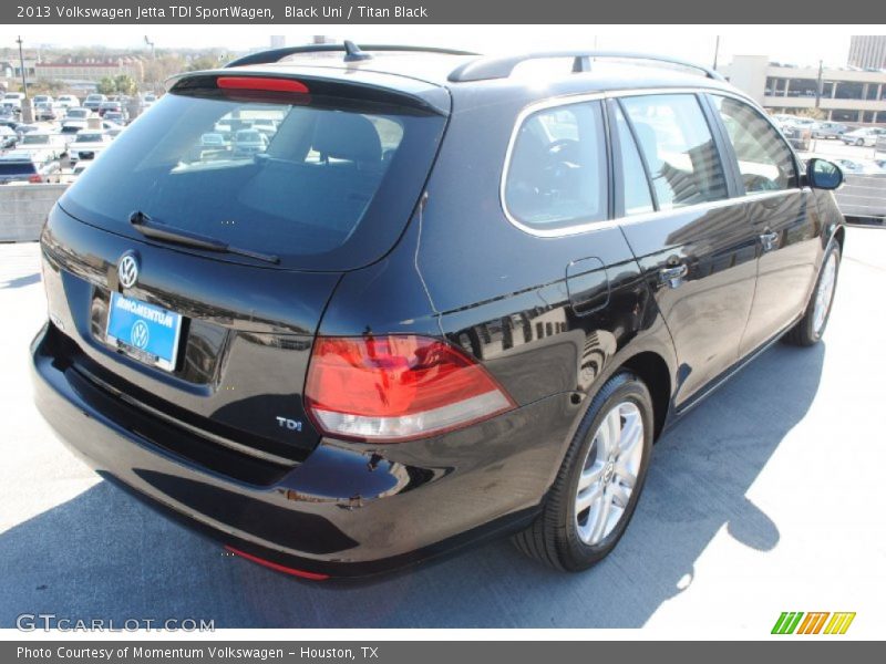 Black Uni / Titan Black 2013 Volkswagen Jetta TDI SportWagen