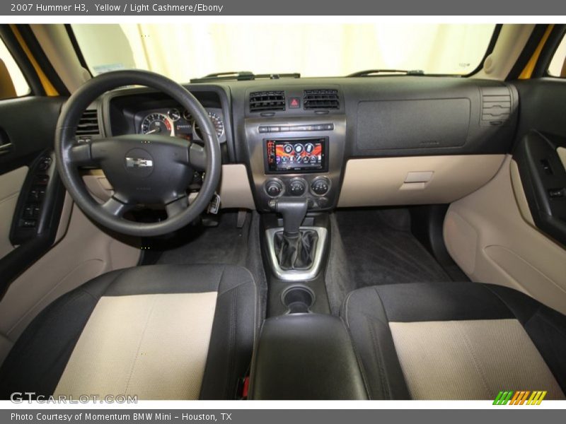 Dashboard of 2007 H3 