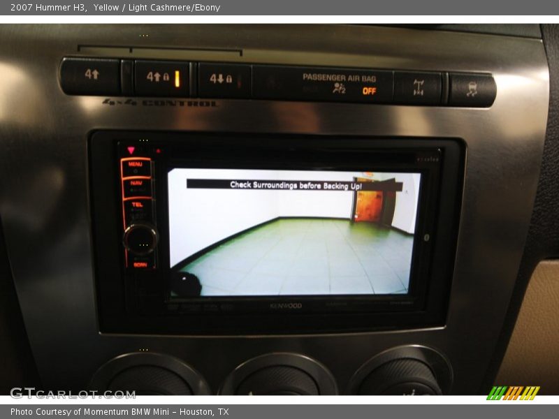 Yellow / Light Cashmere/Ebony 2007 Hummer H3