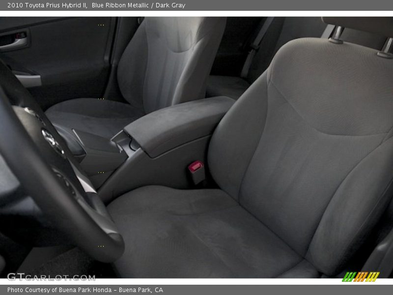 Blue Ribbon Metallic / Dark Gray 2010 Toyota Prius Hybrid II