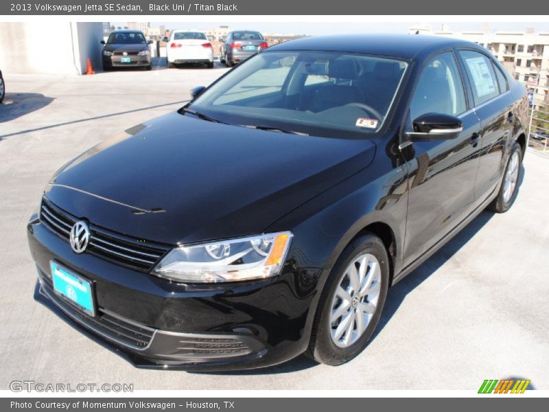 Black Uni / Titan Black 2013 Volkswagen Jetta SE Sedan
