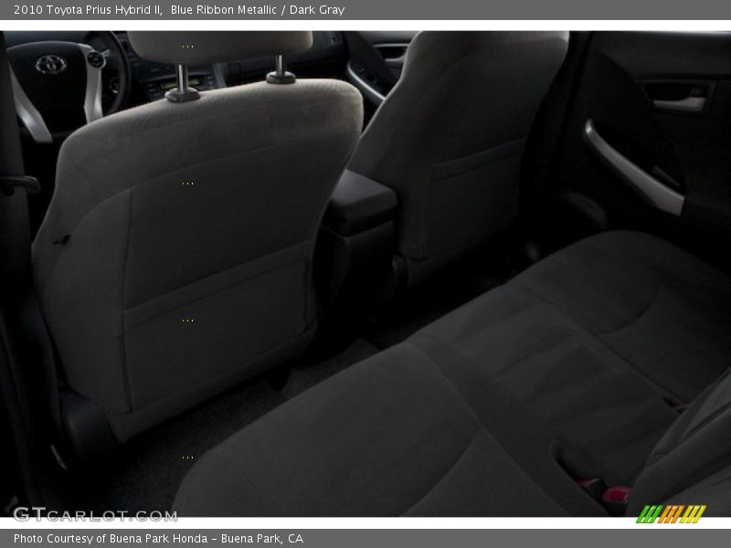 Blue Ribbon Metallic / Dark Gray 2010 Toyota Prius Hybrid II