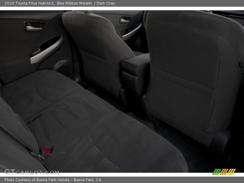 Blue Ribbon Metallic / Dark Gray 2010 Toyota Prius Hybrid II