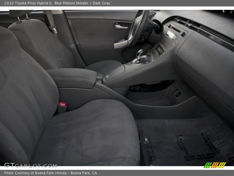 Blue Ribbon Metallic / Dark Gray 2010 Toyota Prius Hybrid II