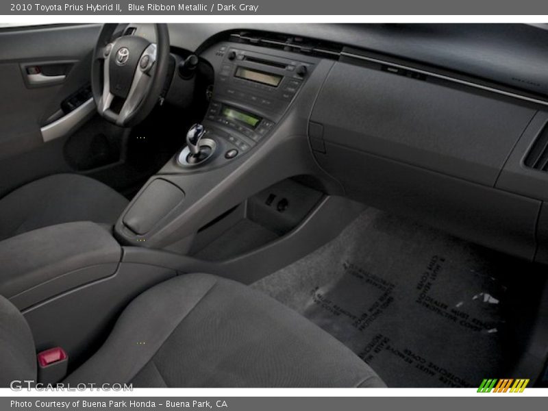 Blue Ribbon Metallic / Dark Gray 2010 Toyota Prius Hybrid II