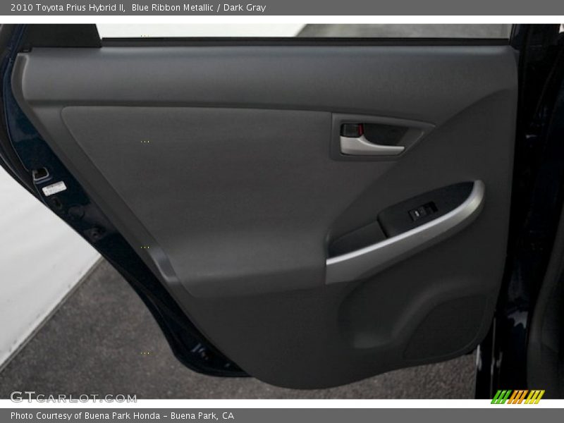 Blue Ribbon Metallic / Dark Gray 2010 Toyota Prius Hybrid II