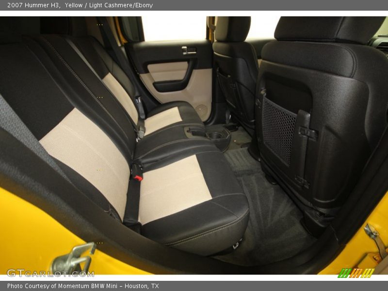 Rear Seat of 2007 H3 