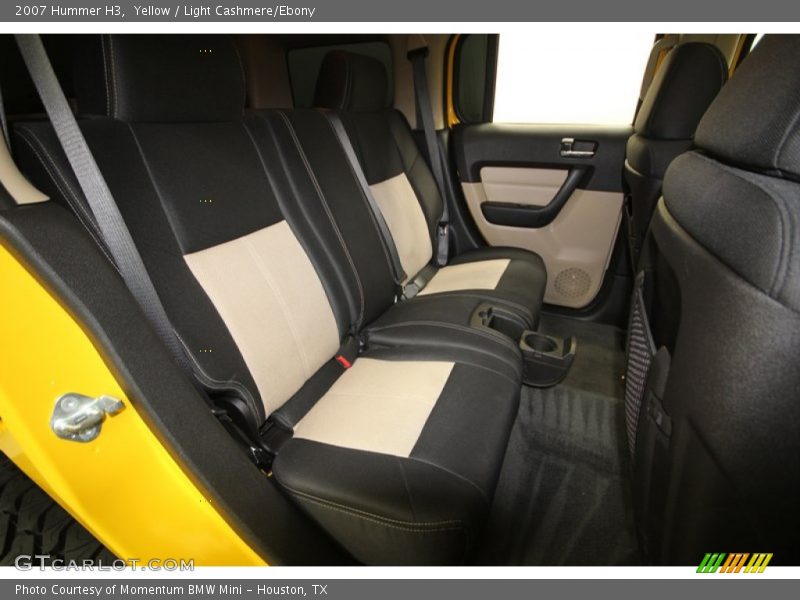 Rear Seat of 2007 H3 