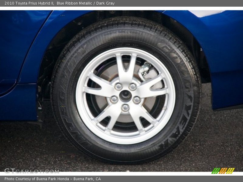 Blue Ribbon Metallic / Dark Gray 2010 Toyota Prius Hybrid II