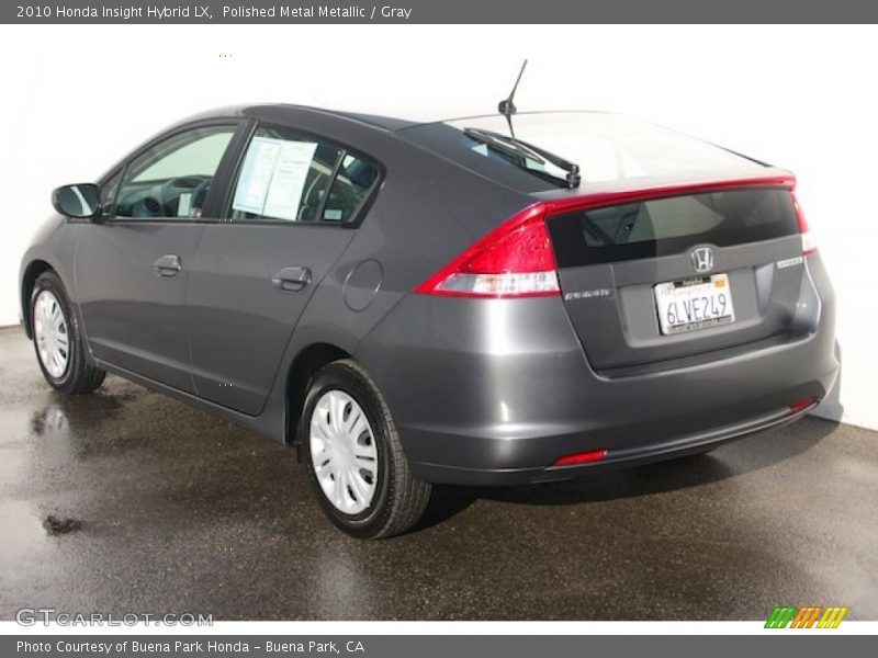 Polished Metal Metallic / Gray 2010 Honda Insight Hybrid LX