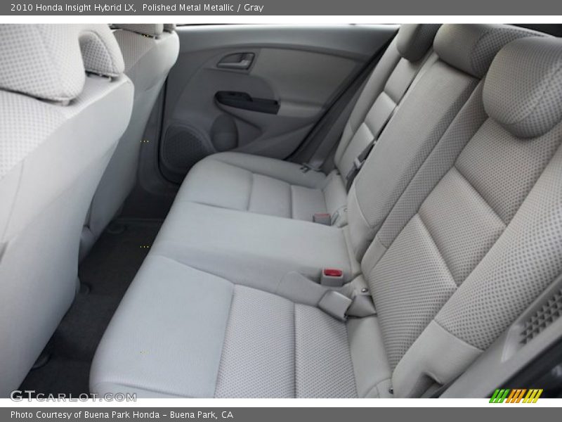 Polished Metal Metallic / Gray 2010 Honda Insight Hybrid LX