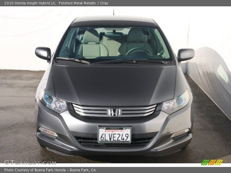 Polished Metal Metallic / Gray 2010 Honda Insight Hybrid LX