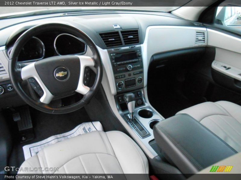 Light Gray/Ebony Interior - 2012 Traverse LTZ AWD 
