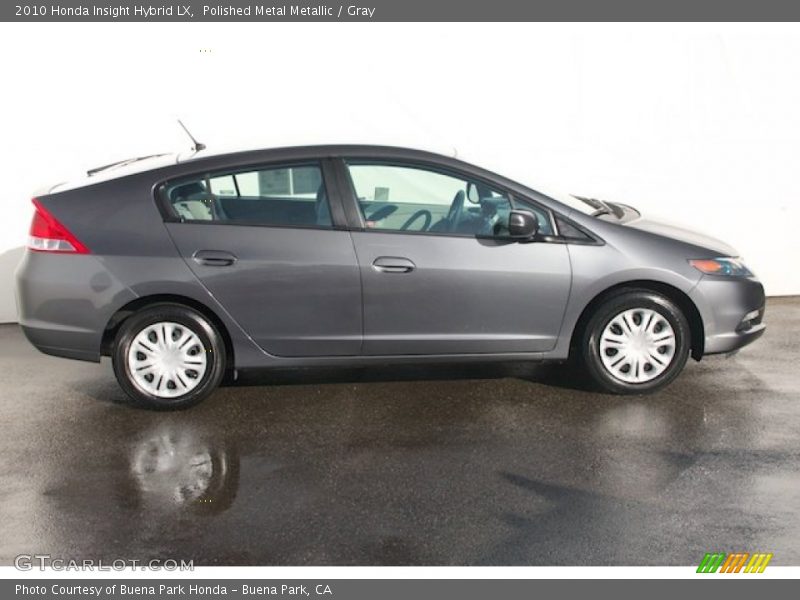 Polished Metal Metallic / Gray 2010 Honda Insight Hybrid LX
