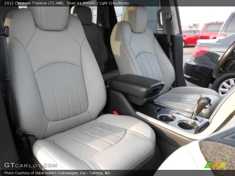 Front Seat of 2012 Traverse LTZ AWD