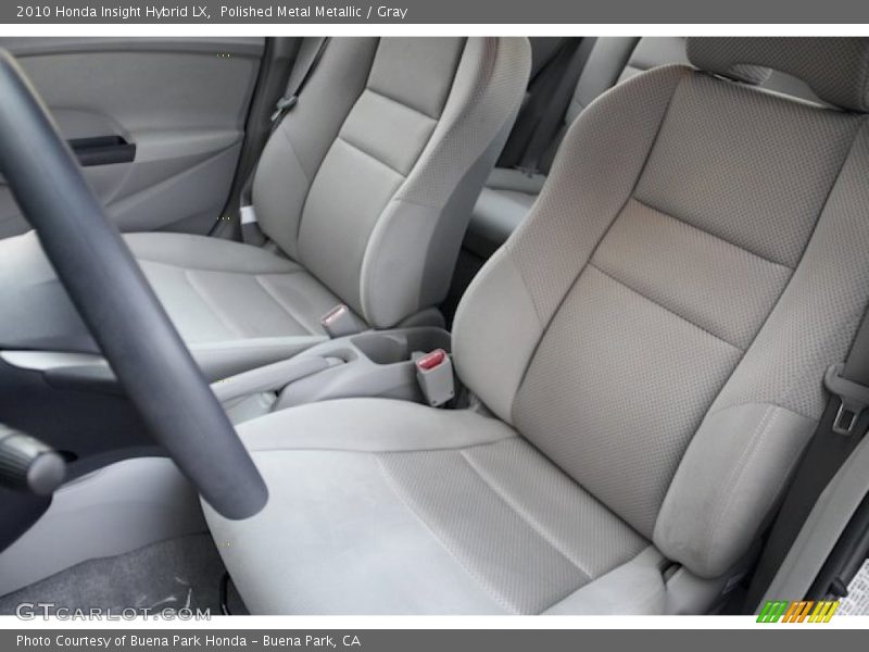 Polished Metal Metallic / Gray 2010 Honda Insight Hybrid LX