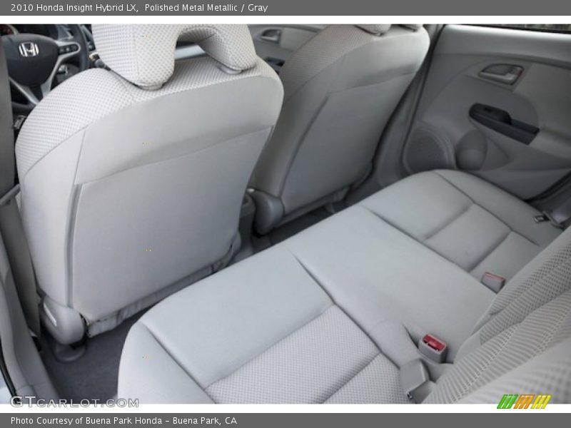 Polished Metal Metallic / Gray 2010 Honda Insight Hybrid LX