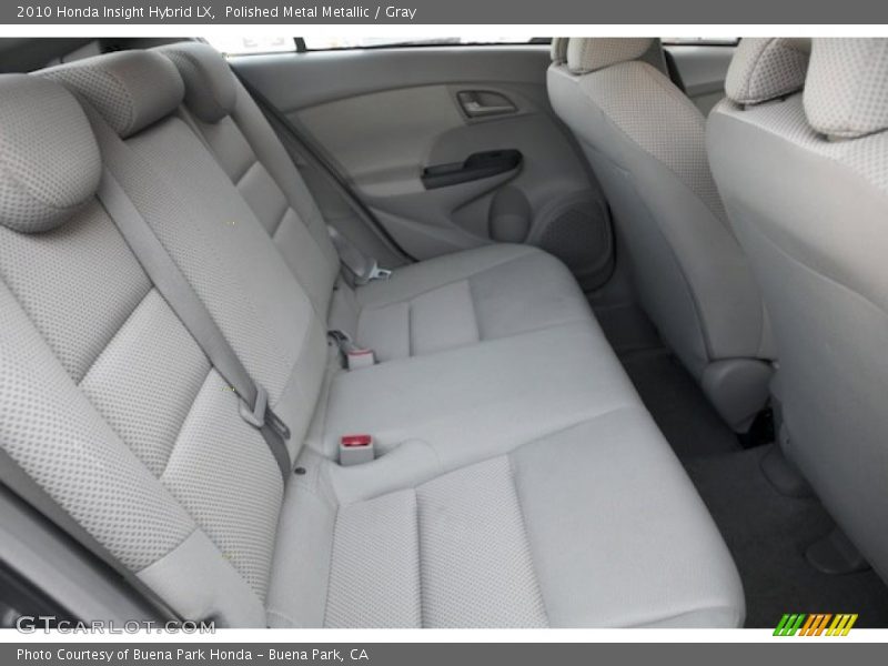 Polished Metal Metallic / Gray 2010 Honda Insight Hybrid LX