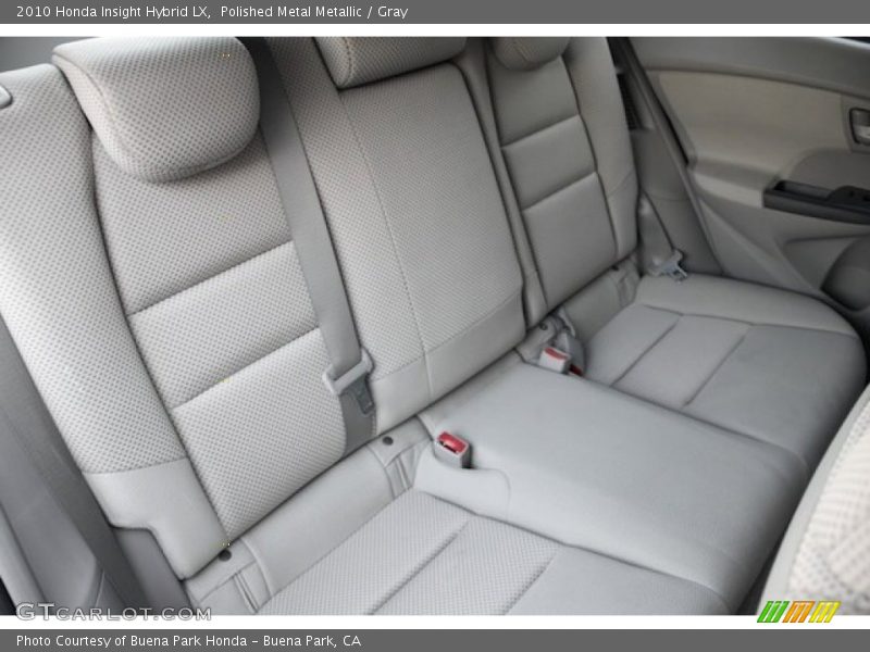 Polished Metal Metallic / Gray 2010 Honda Insight Hybrid LX