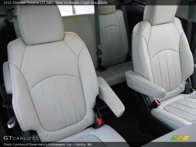 Rear Seat of 2012 Traverse LTZ AWD