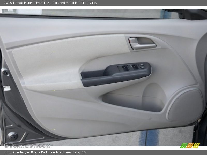 Polished Metal Metallic / Gray 2010 Honda Insight Hybrid LX